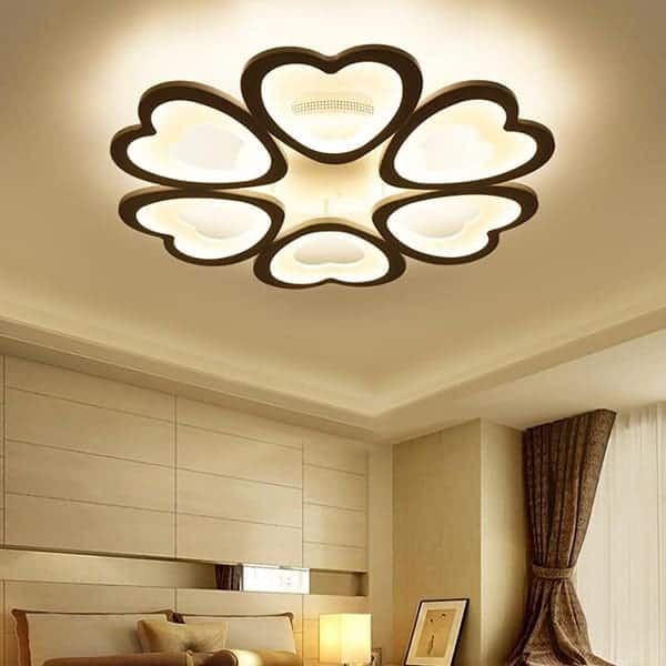 Đèn mâm LED áp trần hình trái tim | MOT – 956