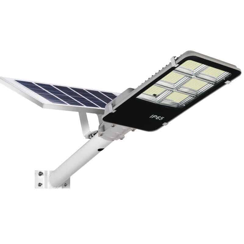 Đèn bàn chải năng lượng mặt trời 200W 300W ESNCO | Lắp đặt cho cổng, sân vườn, khu vực ngoài trời