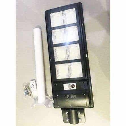 Đèn đường NLMT liền thể 180W 240W ESNCO | Lắp đặt cho cổng, sân vườn, khu vực ngoài trời