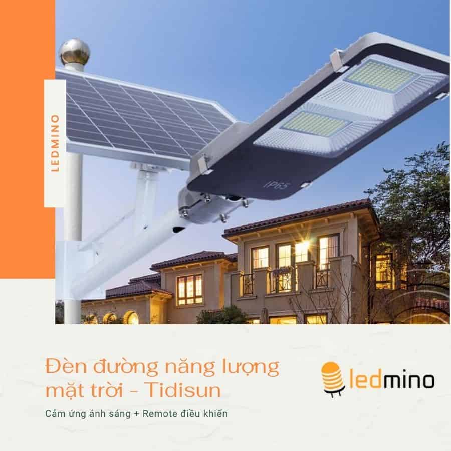 Đèn đường năng lượng mặt trời 300W – IP65 | Sản phẩm cao cấp | Hãng: Tidisun