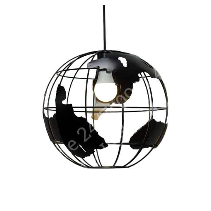 Đèn Thả Sắt Địa cầu 355MinoTCF008 | Hiện đại, Đơn Giản | Trang trí Quán cà phê, Phòng khách, Phòng ngủ, Shop, Bàn ăn, Phòng ăn, Văn phòng